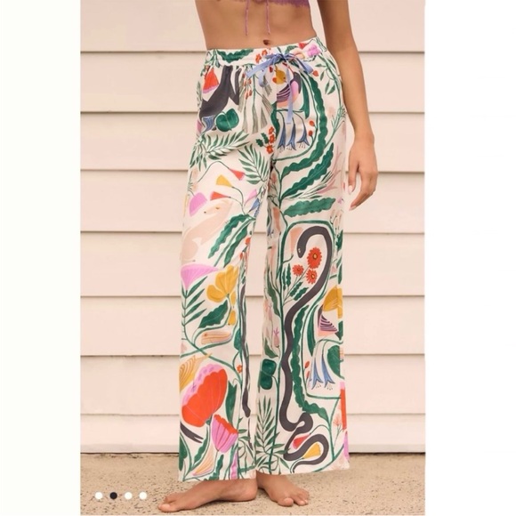 Megan Galante By Anthropologie Flannel Pajama Pants Size XS - Picture 3 of 10